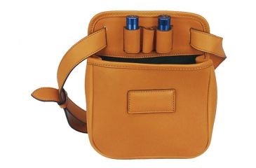 Image of GPS Leather Shell Pouch Smooth Leather w/ Belt holds 75 shells GPS-L860-1