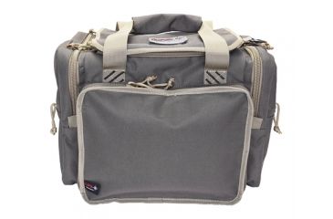Image of G. Outdoors Products Medium Range Bag, Nylon, Rifle Green/Khaki, GPS-1411MRBRK