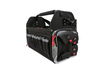 Image of GPS Range Tote Bag for 2 Handguns, 9 Pistol Mags, 6 AR Mags, Black, GPS-1708RTB