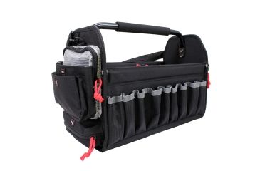 Image of GPS Range Tote Bag for 2 Handguns, 9 Pistol Mags, 6 AR Mags, Black, GPS-1708RTB
