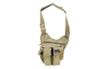 Image of GPS Rapid Deployment Handgun/Shell Holster Pack, Tan GPS-981RDP