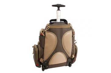 Image of GPS Rolling Handgunner Range Backpack w/4 Handgun Cradle, Rifle Green/Khaki, GPS-1711ROBPRK