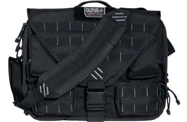 Image of GPS Tactical Padded Briefcase with Handgun Holster, Black GPS-T1350BCB