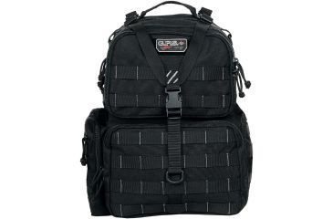 Image of GPS Tactical Range Backpack, Black GPS-T1612BPB