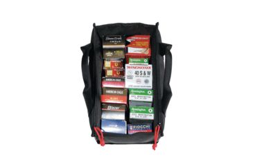 Image of GPS Tactical Range Bag - w/Internal Foam Cradle, Holds 5 handguns, Black, GPS-T1714LRB