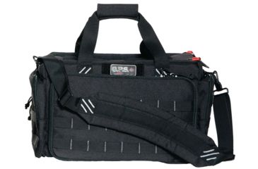 Image of GPS Tactical Range Bag - w/Internal Foam Cradle, Holds 5 handguns, Black, GPS-T1714LRB