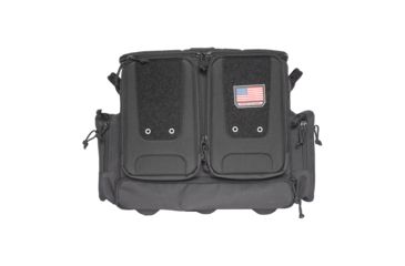 Image of GPS Tactical Rolling Range Bag, Foam Cradle, Black, GPS-T2112ROBB