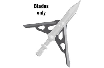 Image of G5 Outdoors Ironhawk Broadhead Replacement Blades, Grey, 742