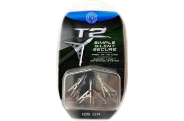 Image of G5 Outdoors Ironwork 125 Grain Ballistic Match Point Practice Head, 3 Pack, Grey, 744