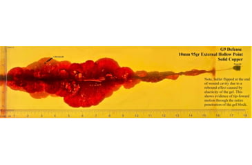 Image of G9 Defense 10mm 95 Grain External Hollow Point Cooper Pistol Ammo, 20 Rounds, 40232258473