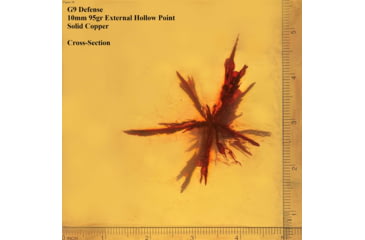 Image of G9 Defense 10mm 95 Grain External Hollow Point Cooper Pistol Ammo, 20 Rounds, 40232258473