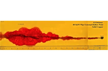 Image of G9 Defense 40 S&amp;W 95 Grain External Hollow Point Cooper Pistol Ammo, 20 Rounds, 40232509957