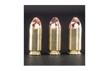 Image of G9 Defense 45 ACP +P 117 Grain Hollow Point Brass Cased Pistol Ammo, 20 Rounds, E-45ACPP-117A