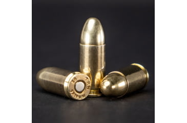 Image of G9 Defense 9mm Luger 115 Grain Full Metal Jacket Brass Cased Pistol Ammo, 500 Rounds, T-9MM-115D