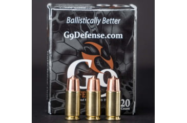 Image of G9 Defense Woodsman 9mm+P 124 Grain External Hollow Point Cooper Pistol Ammo, 20 Rounds, 40232258480
