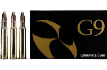 Image of G9 Defense Safari .416 Rigby 400 Grain Shape Charge Solid Brass Cased Rifle Ammo, 20 Rounds, SC-416RIG-400A