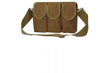 Image of Galati Gear 3 Pocket Mag Pouch Over Shoulder/Belt 20-30rd, Coyote Brown, GLMP330CB