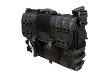Image of Galati Gear Attache Case with Removable Logo and Hidden Backpack Straps, Black, GLATTACHE