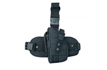 Image of Galati Gear Special Ops Leg Holster, Black, Right Hand, GLH178B