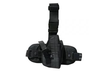 Image of Galati Gear Special Ops Leg Holster, Black, Right Hand, GLH178B