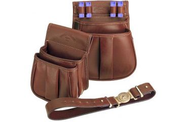 Image of Galco 50 Ct Sporting Clays Shell Pouch Leather Chestnut SL1044CN