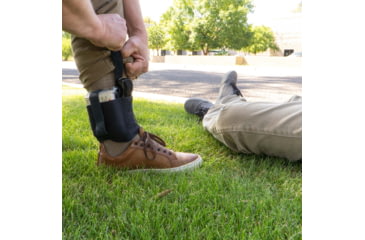 Image of Galco Ankle Safe 3.0 Holster, Smith &amp; Wesson M&amp;P M2.0 4.25in, Ambidextrous, Black - AS3B