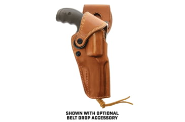 Image of Galco Big Iron Belt Holster, Colt Anaconda 6in, Smith & Wesson N Frame M27/28 6in, Smith & Wesson N Frame M29/629 6 1/2in, Smith & Wesson N Frame M29/629 6in, Right, Tan, BI128
