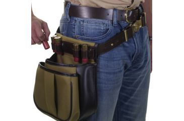 Image of Galco Canvas & Leather Sporting Clays Pouch 50 CT CT1043DH