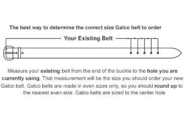 Image of Galco CB4 Contour Belt