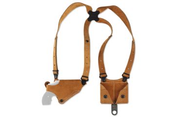 Image of Galco Classic Lite Shoulder Holster System,Natural,Springfield XD-S 3.3/4in or Glock 43,Right Hand CL662