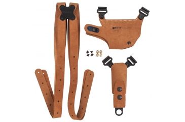 Image of USED Galco Classic Lite Shoulder System Leather Holster, Left Hand, Natural, CL213, EDEMO1