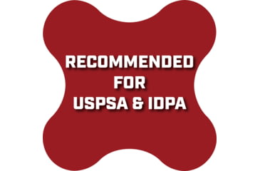 Image of Galco Corvus Belt/IWB Kydex Holster, Glock 17/19/19X/22/23/31/32/45, Streamlight TLR-1, Right, Black, CVS868RB