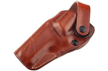 Image of Galco DAO Strongside/Crossdraw Belt Holster, S&amp;W/Colt/Ruger 4in Revolver, Left, Plain, Tan, DAO105