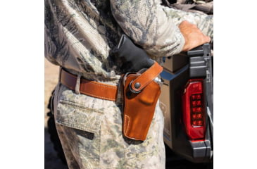 Image of Galco Dao Strongside/Crossdraw Belt Holster, Colt Anaconda 4 1/4in, Right Hand, Tan, DAO368