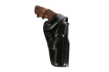 Image of Galco Dao Strongside/Crossdraw Belt Holster, Colt Python 4 1/4in, Ruger Gp100 4.2in, Smith &amp; Wesson L Frame M686 Plus 4.125in, Smith &amp; Wesson L Frame M69 4.25in, Right Hand, Black, DAO334B