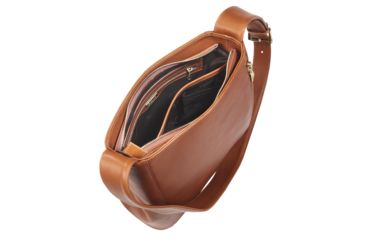 Image of Galco Del Holster Handbag w/ Nickel Hardware, Ambidextrous, Black DELBLK