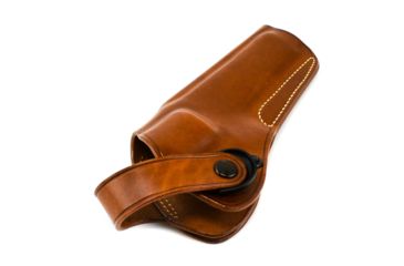 Image of Galco DAO Strongside/Crossdraw Belt Holster, S&amp;W/Colt/Ruger 6in Revolver, Right Hand, Plain, Tan, DAO106