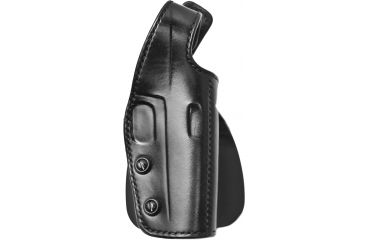 Image of Galco F E D Leather Paddle Holster Right Hand Black Sig 230232 Fed252b