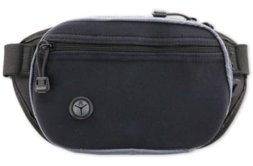 Image of Galco Fastrax Pac Compact Waistpack for Beretta APX Compact, Ambidextrous, Gray/Black, FTPRGBC