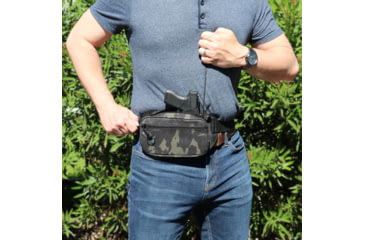 Image of Galco Fastrax Pac Waistpack, Subcompact, Multicam Black, FTPMBS