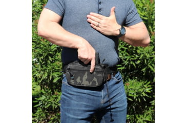 Image of Galco Fastrax Pac Waistpack, Subcompact, Multicam Black, FTPMBS