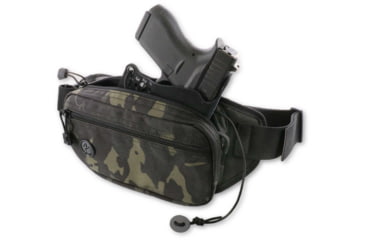 Image of Galco Fastrax Pac Waistpack, Subcompact, Multicam Black, FTPMBS