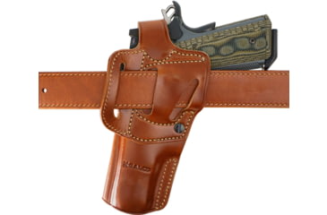 Image of Galco Apo Strongside/Crossdraw Colt 4 1/4in 1911, Kimber 4in 1911, Springfield 4in 1911, Wilson Combat 4 1/4in 1911 Belt Holster, Tan, APO266R