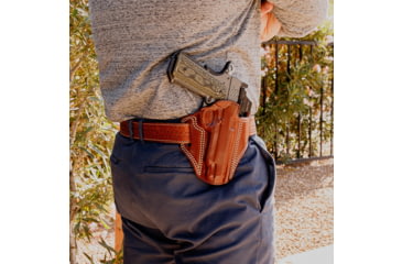 Image of Galco Combat Master 2.0 Premium Steerhide Belt Holster