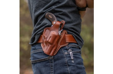 Image of Galco Fletch High Ride Premium Steerhide OWB Belt Holster