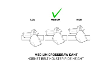 Image of Galco Hornet Strongside/Crossdraw Premium Steerhide OWB Belt Holster