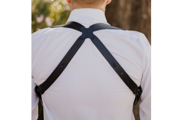 Image of Galco Masterbilt Dual Defense Rig Premium Steerhide Shoulder Holster