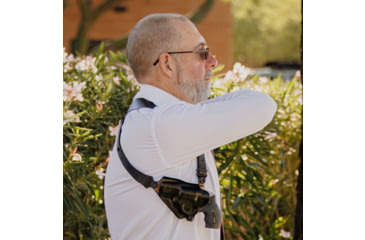 Image of Galco Masterbilt Dual Defense Rig Premium Steerhide Shoulder Holster