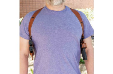 Image of Galco Miami Classic II Premium Steerhide Shoulder System Holster