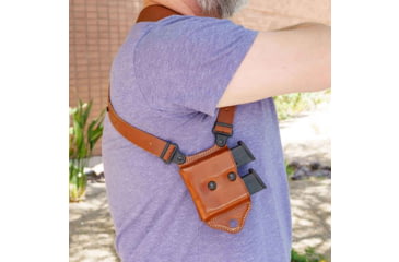Image of Galco Miami Classic II Premium Steerhide Shoulder System Holster